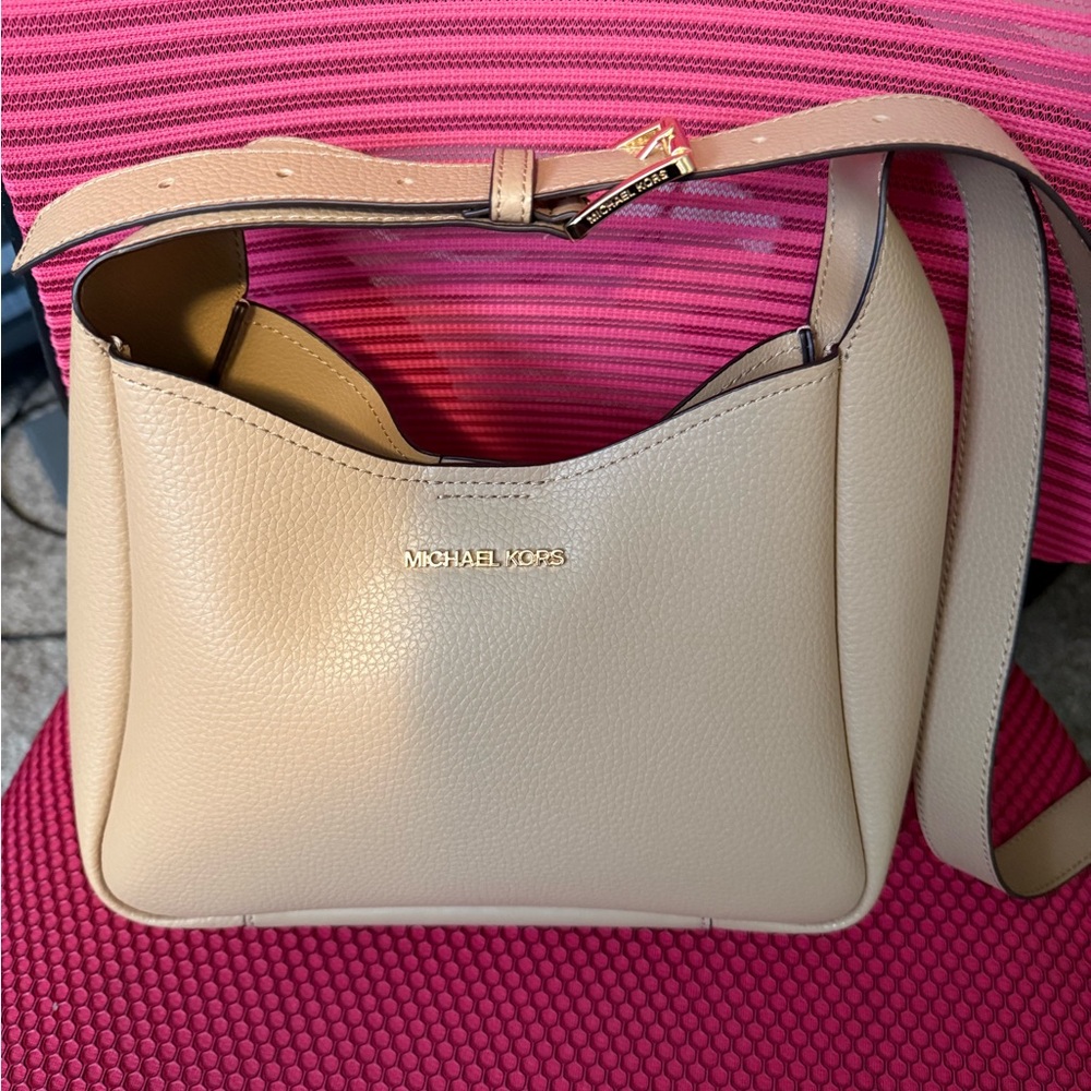 Michael Kors small birch crossbody NWOT